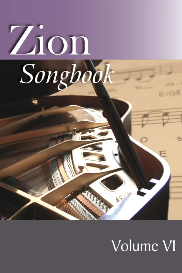 Songbook 6 Zion Songbook Volume VI