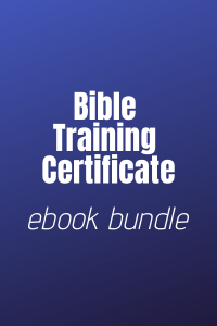 Ebook Bundle - Level 1 Bible Training Certificate