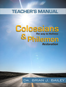 Teacher Manual: Colossians and Philemon