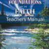 images Teacher Manual: Foundations of the Faith
