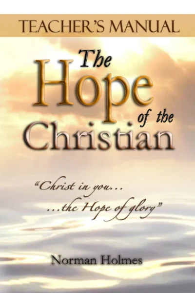 Hope of the Christian-TM-Cover copy The Hope of the Christian - Teacher Manual
