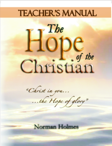 Teacher Manual: The Hope of the Christian