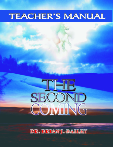 Teacher Manual: The Second Coming