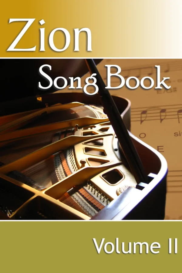 Zion Song Book Vol 2-Cover old copy Zion Songbook Volume II