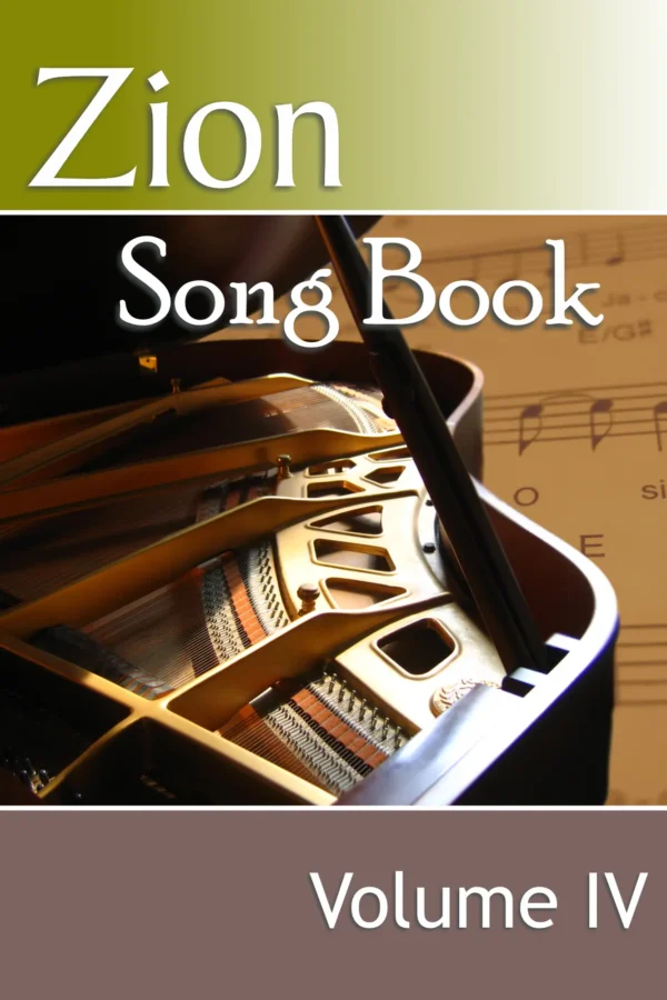 Zion Song Book Vol 4-Cover old copy Zion Songbook Volume IV