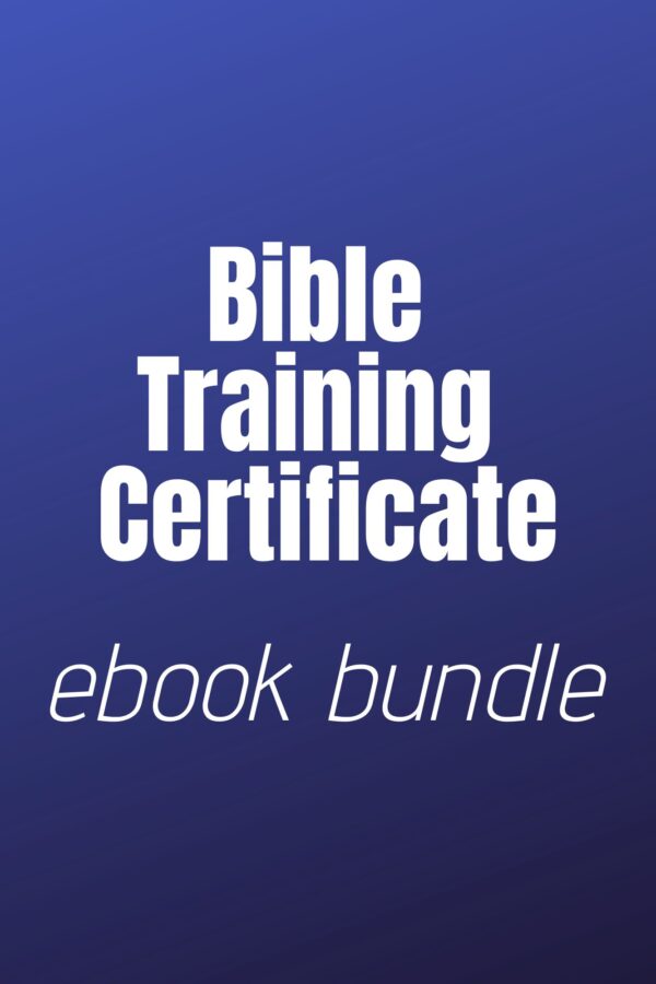 BTC1 Ebook Bundle - Level 1 Bible Training Certificate