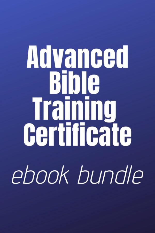 BTC2 Ebook Bundle - Level 2 Advanced Bible Training Certificate
