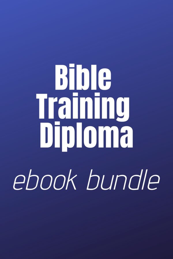 Ebook Bundle - Level 1 Bible Training Diploma