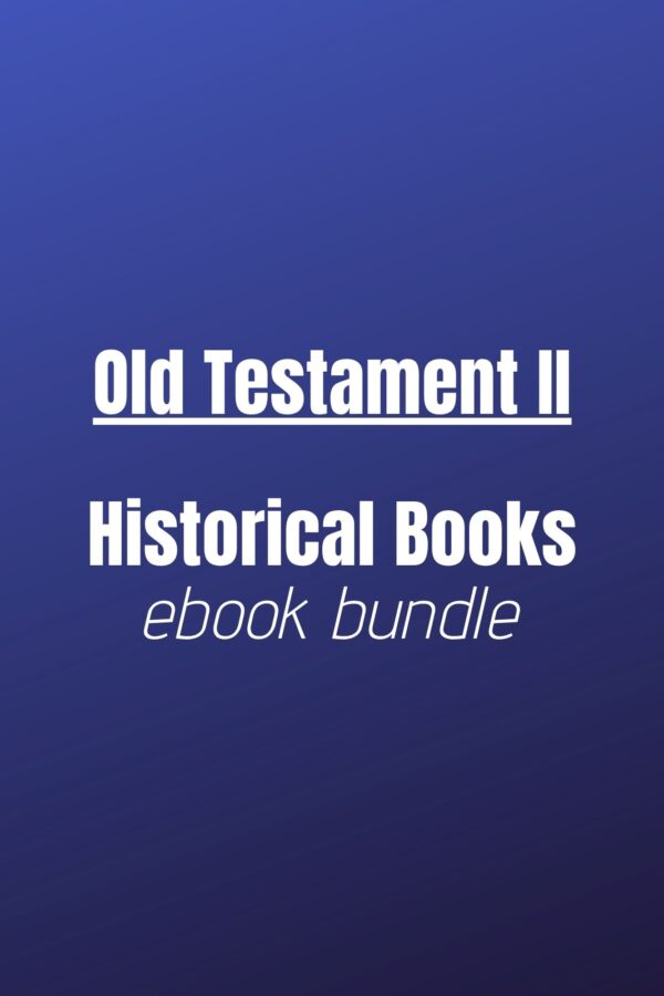 OT2 Historical Ebook Bundle - Old Testament 2: Historical Books