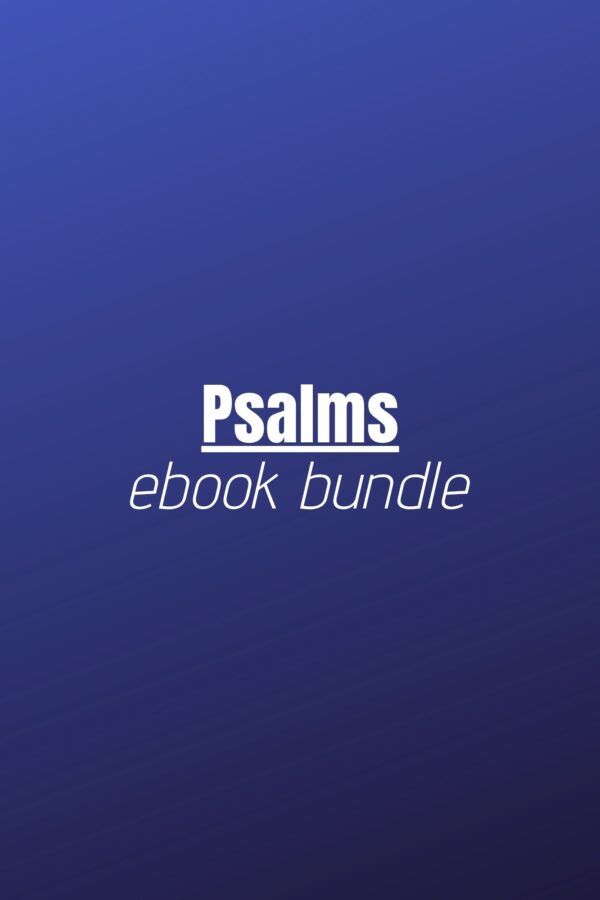 Ebook Bundle - Psalms